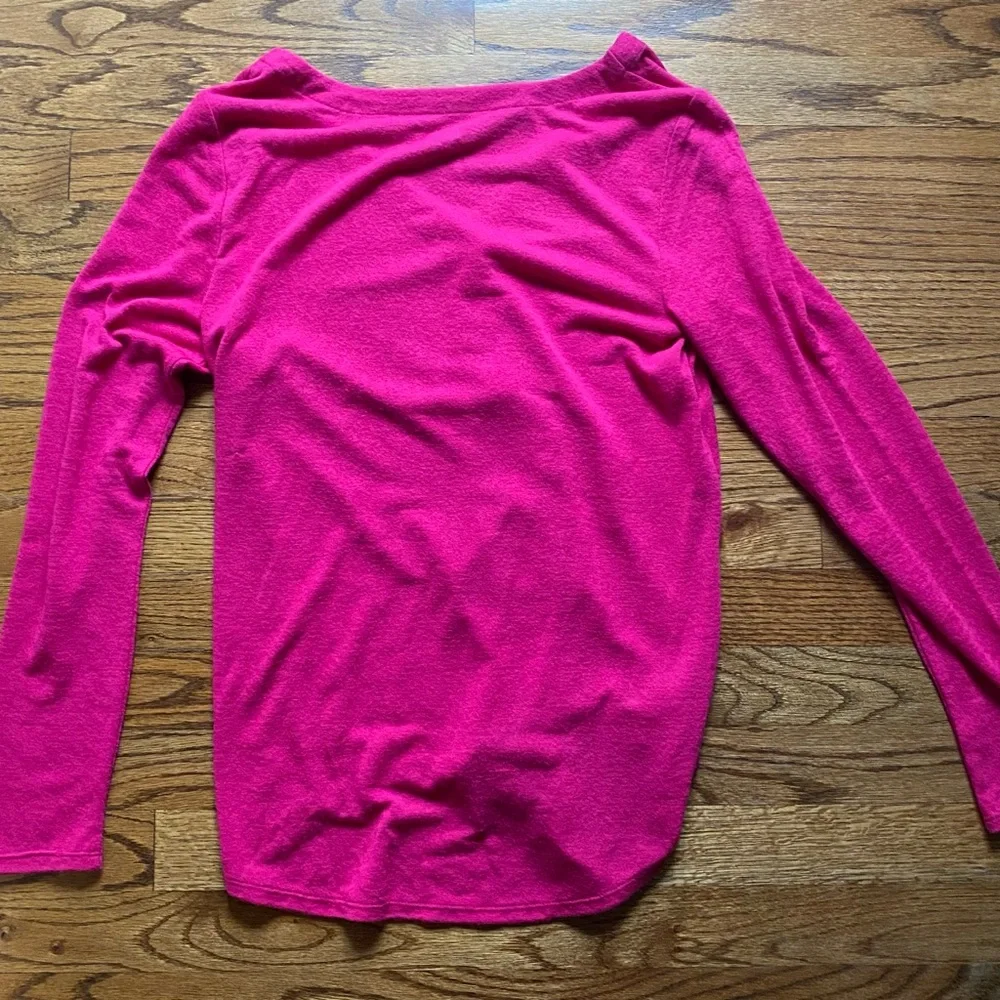 LOFT XS Pink Tie-Front Cardigan | V-Neck Button Top NWOT.